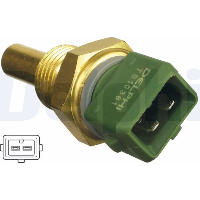 Delphi Kühlmitteltemperatursensor TS10361 Delphi Kühlmitteltemperatursensor TS10361