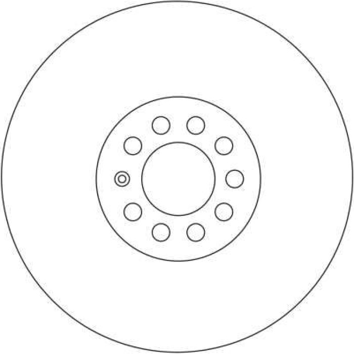TRW Bremsscheibe VW Golf 4/A3 DF4064 TRW Bremsscheibe VW Golf 4/A3 DF4064