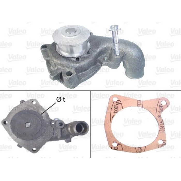 Valeo Wasserpumpe / Kühlmittelpumpe 506301 Valeo Wasserpumpe / Kühlmittelpumpe 506301