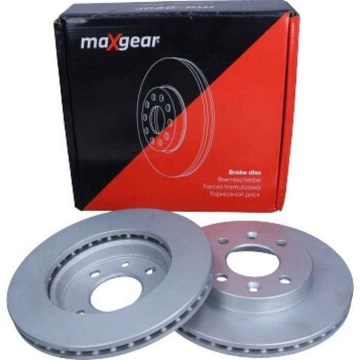 19-0747MAX MAXGEAR Bremsscheibe 19-0747MAX Renault Clio -98-/Kangoo/Megane 96-Thalia/19 mit Korrosionsschutzbeschichtung