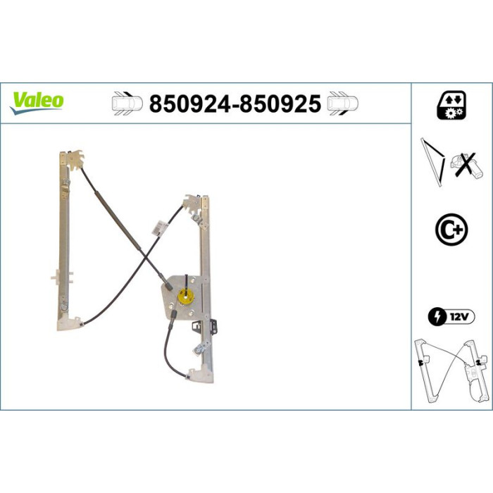 Valeo Fensterheber 850924 Valeo Fensterheber 850924