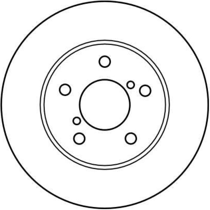 TRW Bremsscheibe DF4013 TRW Bremsscheibe DF4013