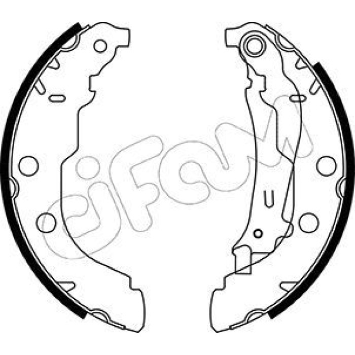 CIFAM Bremsbackensatz 153-326 CIFAM Bremsbackensatz 153-326