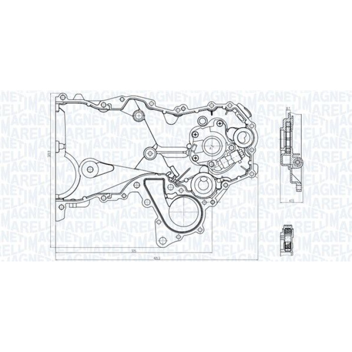 Magneti Marelli Ölpumpe 351516000136 Magneti Marelli Ölpumpe 351516000136