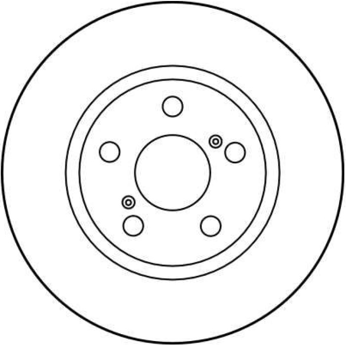 TRW Bremsscheibe DF2683 TRW Bremsscheibe DF2683