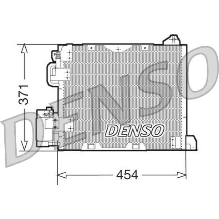 Denso Klimakondensator DCN20006 Denso Klimakondensator DCN20006