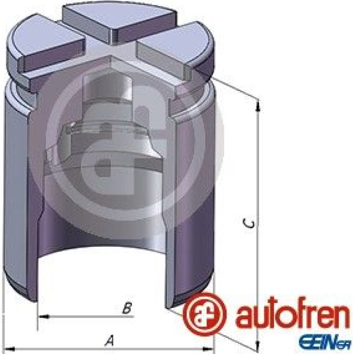 Kolben, Bremssattel D025472