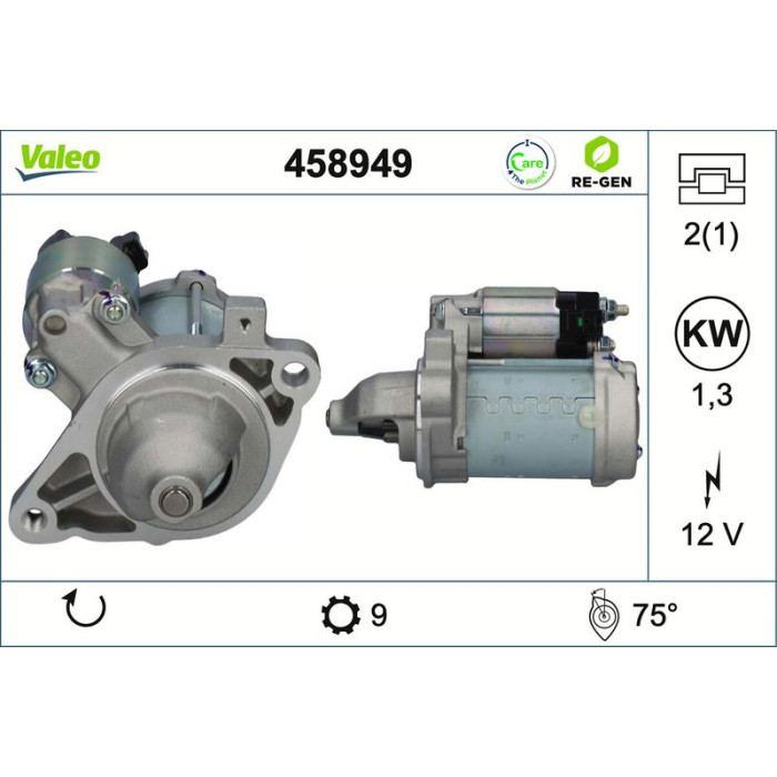 Valeo Anlasser 458949 Valeo Anlasser 458949
