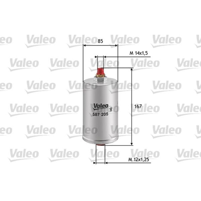 587205 Valeo Kraftstofffilter 587205 587205 Valeo Kraftstofffilter 587205
