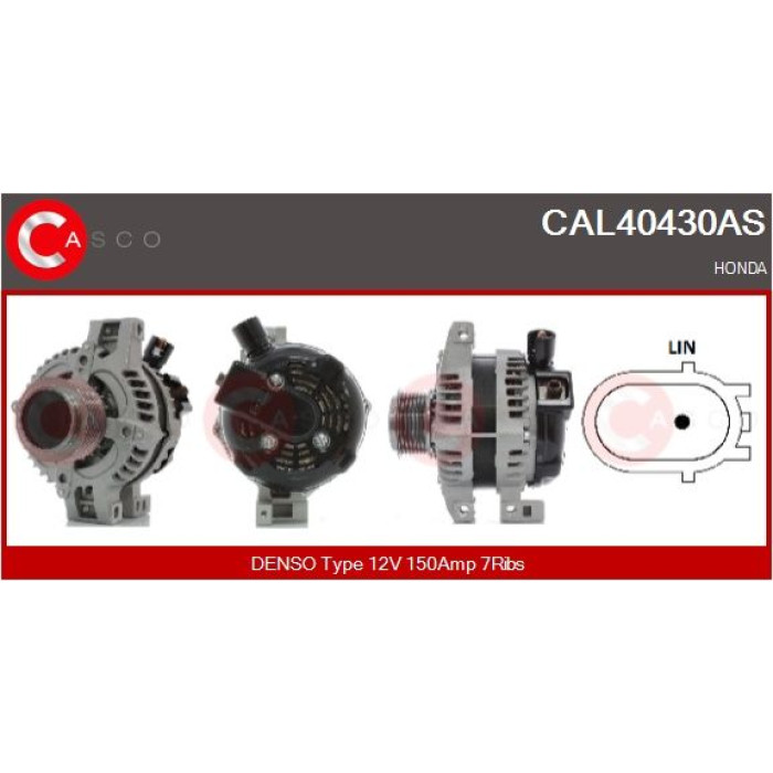 CASCO Generator CAL40430AS CASCO Generator CAL40430AS