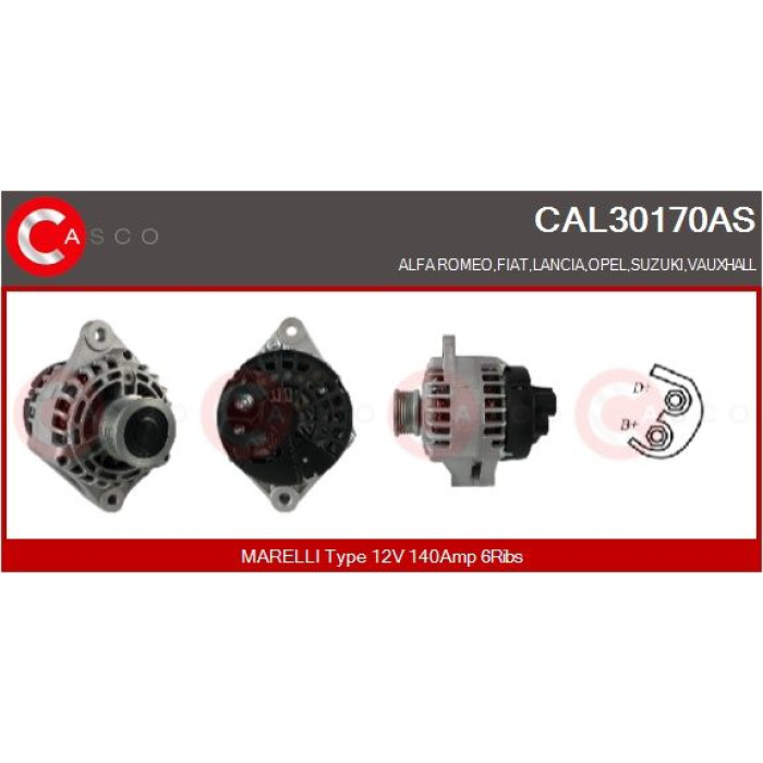 CASCO Generator CAL30170AS CASCO Generator CAL30170AS