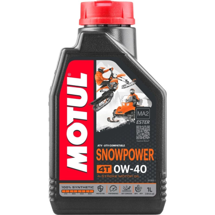Motul ATV SnowPower 4T 0W-40 1 Liter 105891