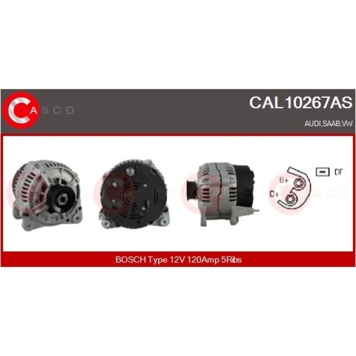 CASCO Generator CAL10267AS CASCO Generator CAL10267AS