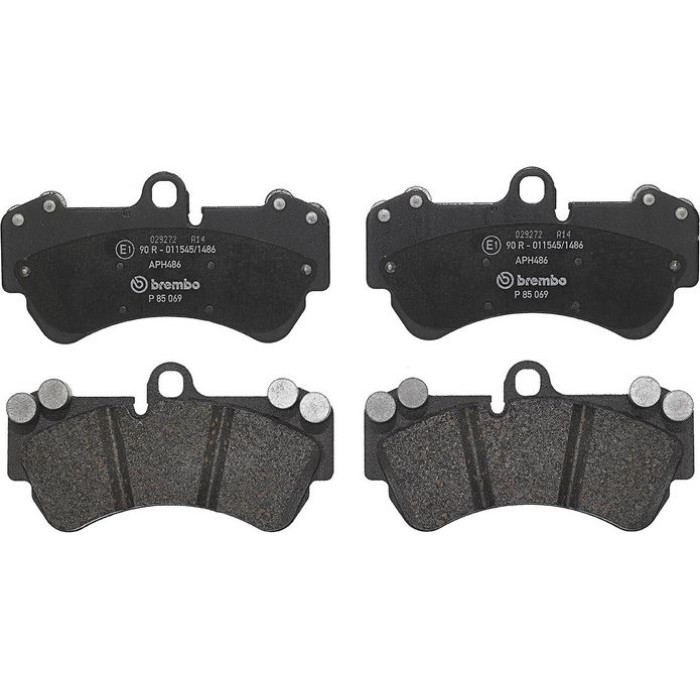 P 85 069 Brembo Prime Bremsbelagsatz Vorderachse – P 85 069 – 190 x 99 x 17 mm – Bremssystem – OE Nummer 7L0698151 P 85 069 Brembo Prime Bremsbelagsatz Vorderachse – P 85 069 – 190 x 99 x 17 mm – Bremssystem – OE Nummer 7L0698151