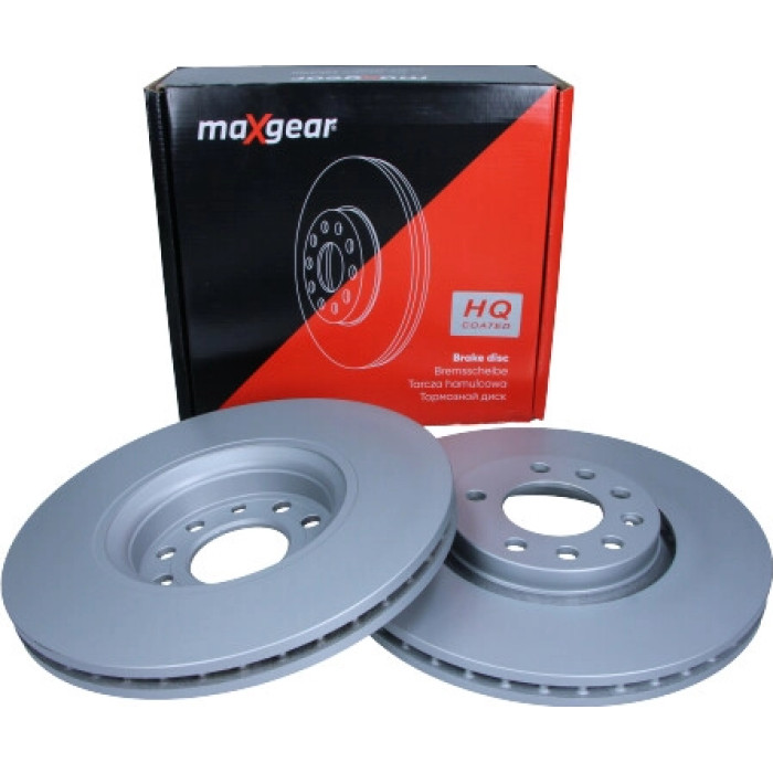 MAXGEAR Bremsscheibe 19-1019MAX Opel Zafira B/Astra H/Meriva B 1.6/1.7/1.9Cdti 308 mm mit Korrosionsschutzbeschichtung