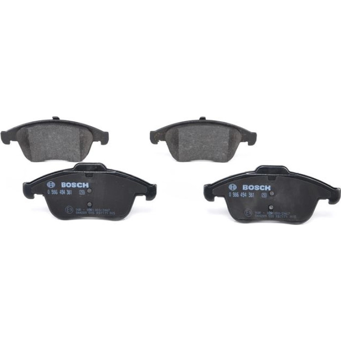 Bosch Bremsbelagsatz 0 986 494 381 Bosch Bremsbelagsatz 0 986 494 381