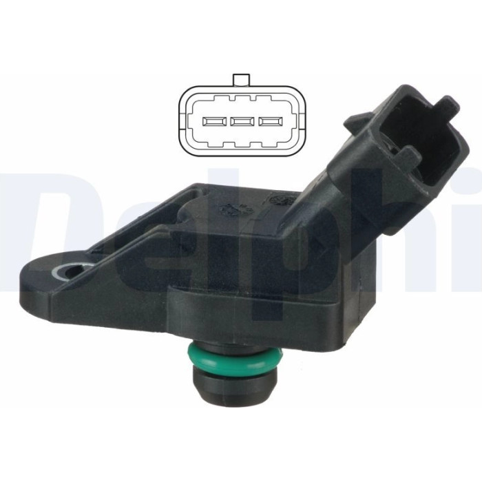 Delphi Saugrohrdrucksensor PS10186 Delphi Saugrohrdrucksensor PS10186