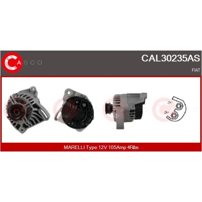 CASCO Generator CAL30235AS CASCO Generator CAL30235AS