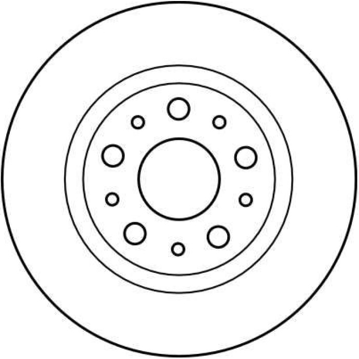 TRW Bremsscheibe Alfa S. 166 2.0-3 DF2762 TRW Bremsscheibe Alfa S. 166 2.0-3 DF2762