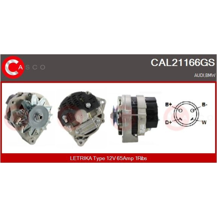 CASCO Generator CAL21166GS CASCO Generator CAL21166GS