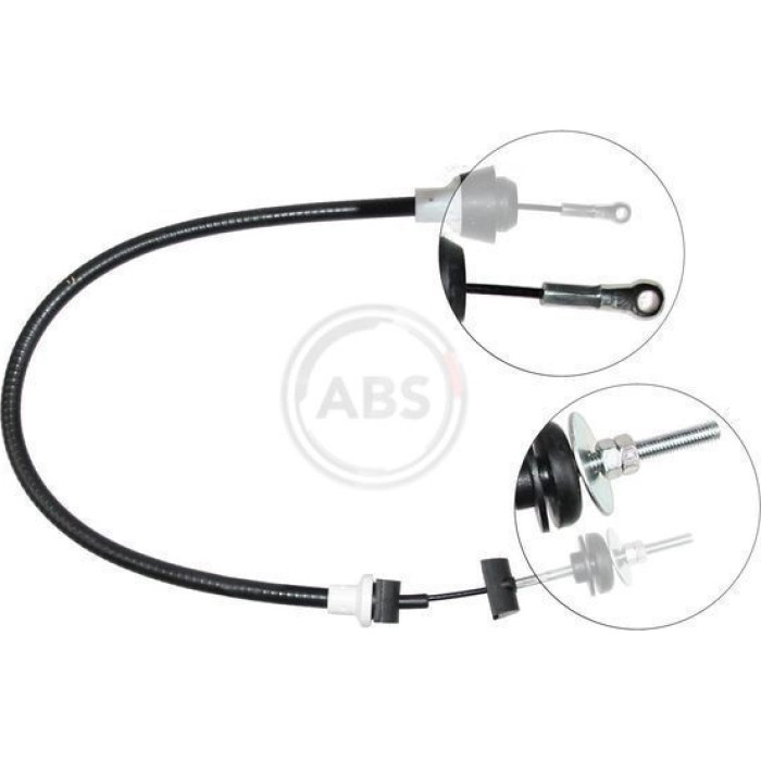 A.B.S. Kupplungsseil K24080 A.B.S. Kupplungsseil K24080