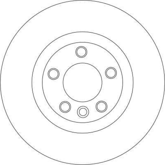TRW Bremsscheibe BMW E60/E61 DF4360 TRW Bremsscheibe BMW E60/E61 DF4360
