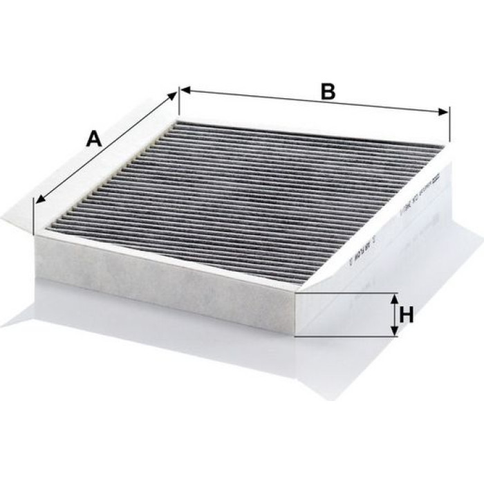MANN-FILTER Innenraumfilter Aktivkohle CUK 3461/1 MANN-FILTER Innenraumfilter Aktivkohle CUK 3461/1