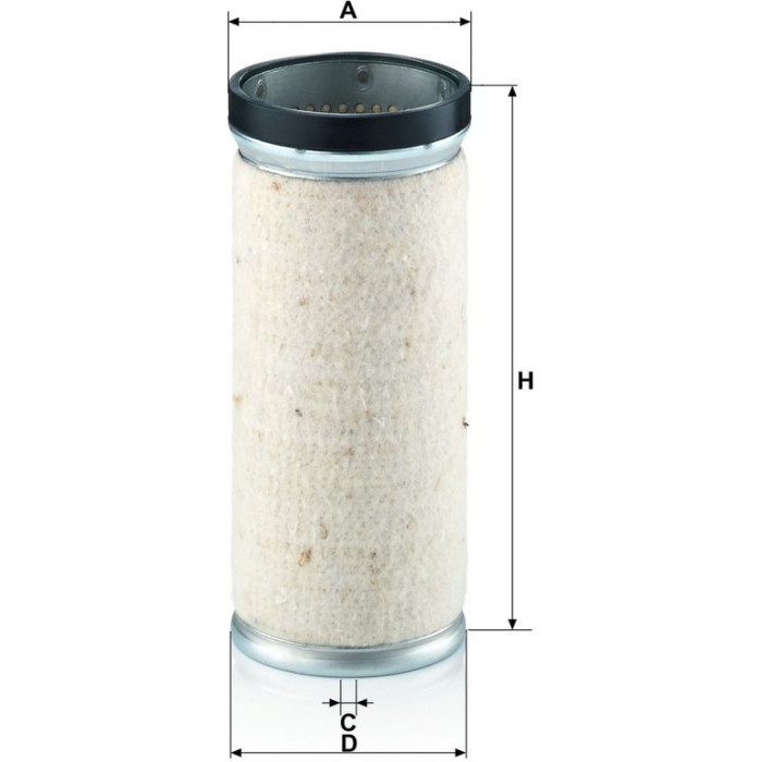 MANN-FILTER Luftfilter LKW CF 820 MANN-FILTER Luftfilter LKW CF 820