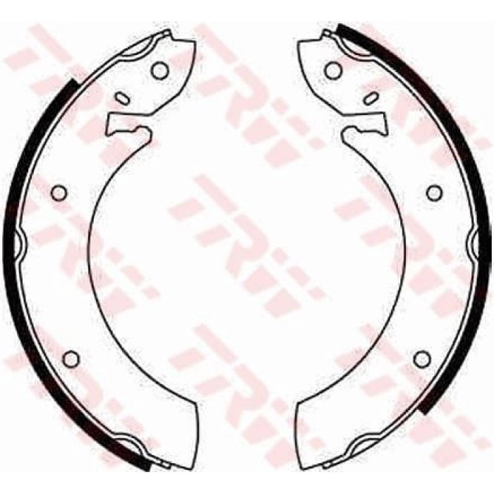 TRW Bremsbackensatz GS6102 TRW Bremsbackensatz GS6102