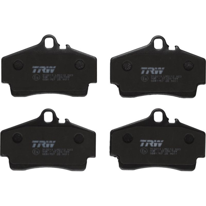 GDB1757 TRW Bremsbeläge Hinterachse GDB1757 GDB1757 TRW Bremsbeläge Hinterachse GDB1757