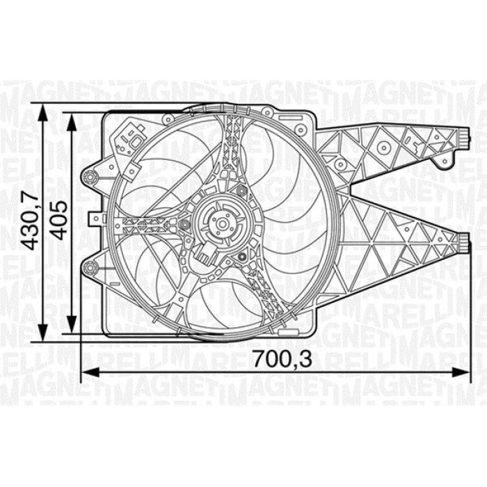 Magneti Marelli Ersatzteil 069422446010 Magneti Marelli Ersatzteil 069422446010