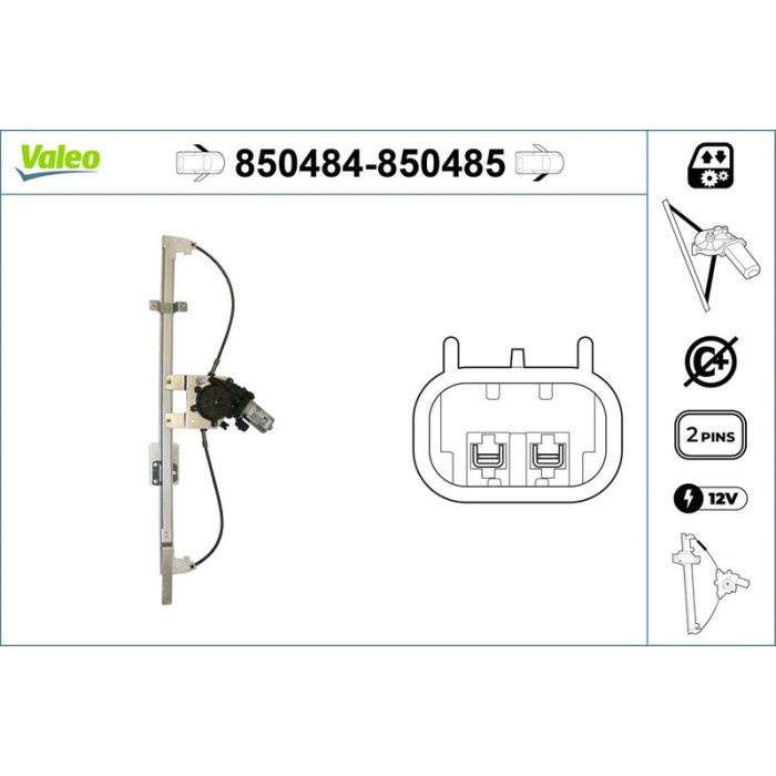 VALEO 850485 Fensterheber VALEO 850485 Fensterheber