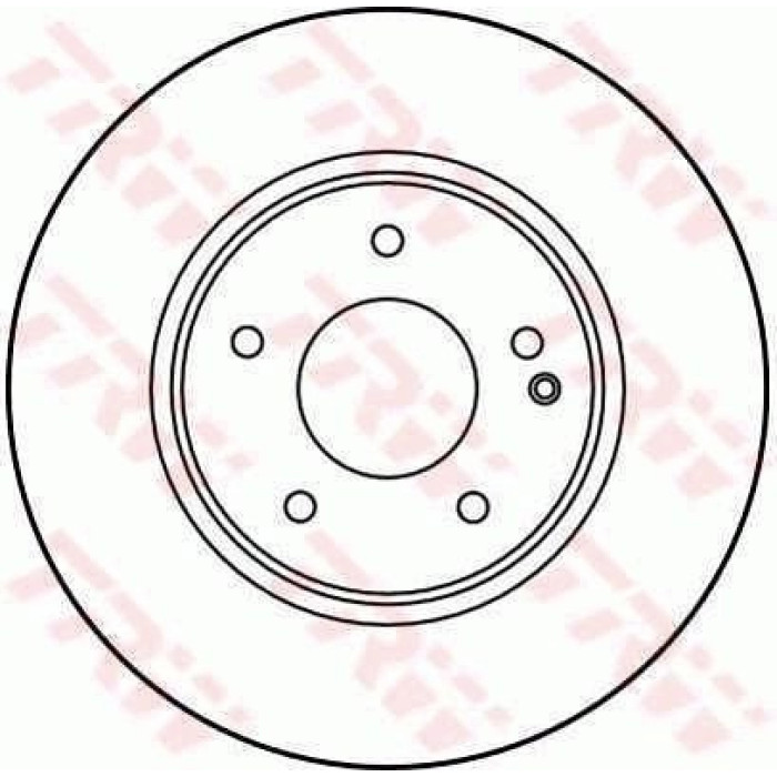 TRW Bremsscheibe DF2779 TRW Bremsscheibe DF2779
