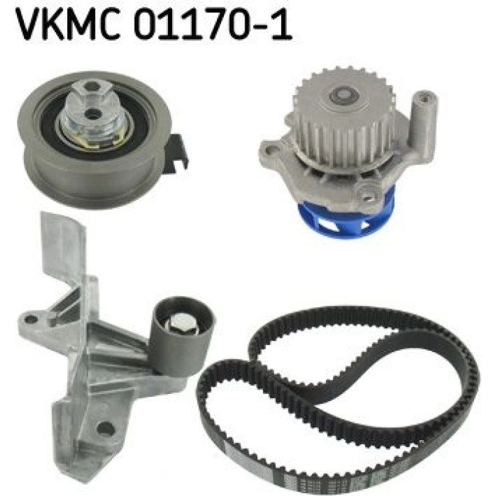 SKF Zahnriemensatz mit Wasserpumpe VKMC 01170-1