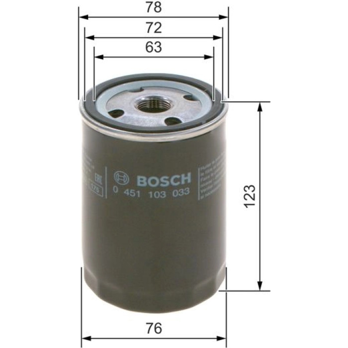 0 451 103 033 Bosch Ölfilter 0 451 103 033 0 451 103 033 Bosch Ölfilter 0 451 103 033