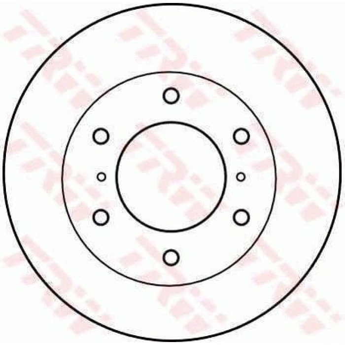 TRW Bremsscheibe DF4159 TRW Bremsscheibe DF4159