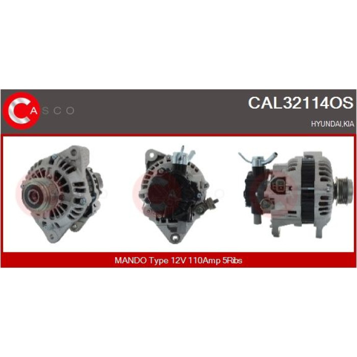 CASCO Generator CAL32114OS CASCO Generator CAL32114OS