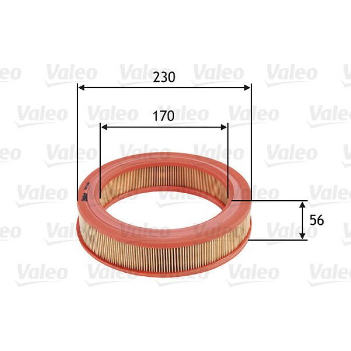 Valeo Luftfilter 585650 Valeo Luftfilter 585650