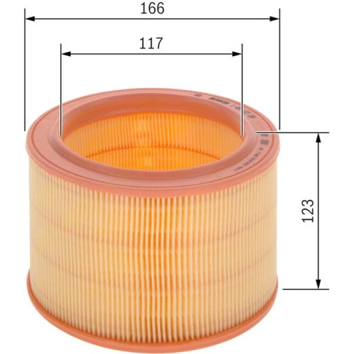 Bosch Luftfilter 1457432154