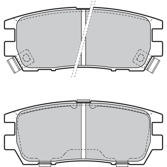 Valeo Bremsbelagsatz 598519 Valeo Bremsbelagsatz 598519