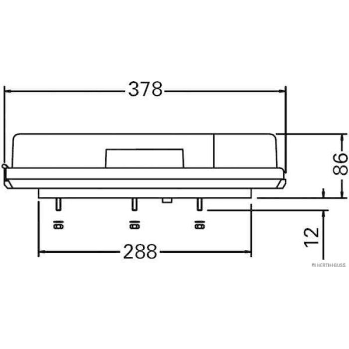 Herth+Buss Elparts Rücklicht 82840538 Herth+Buss Elparts Rücklicht 82840538
