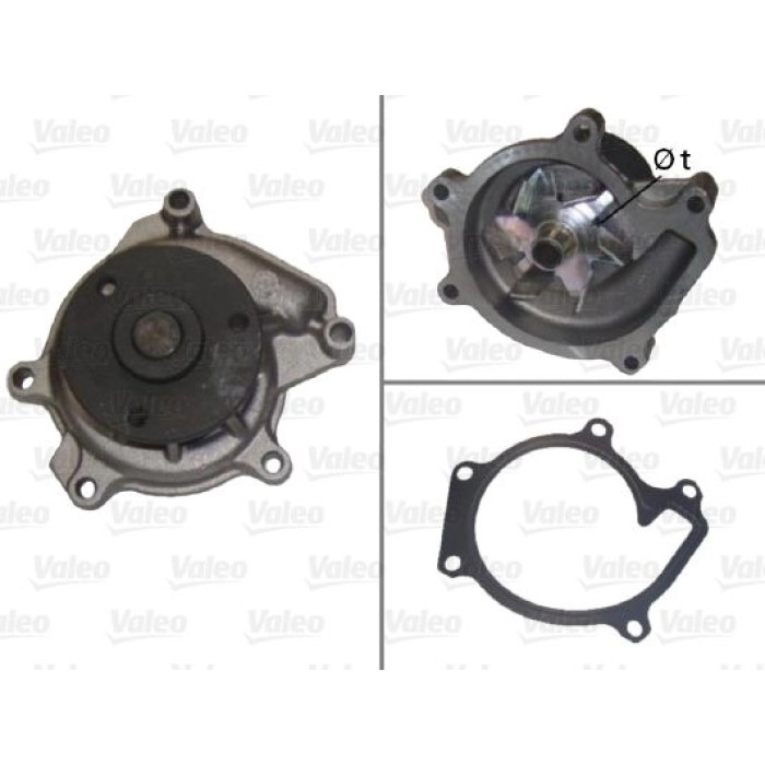 Valeo Wasserpumpe / Kühlmittelpumpe 506707 Valeo Wasserpumpe / Kühlmittelpumpe 506707