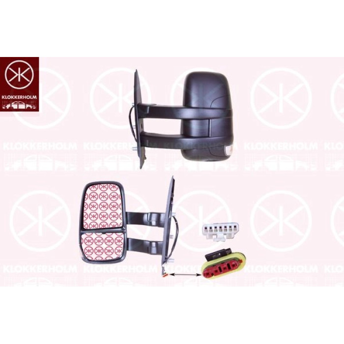 SPIEGEL L EL VERS HZB TEMP-S LANGARM+BLI 30821045