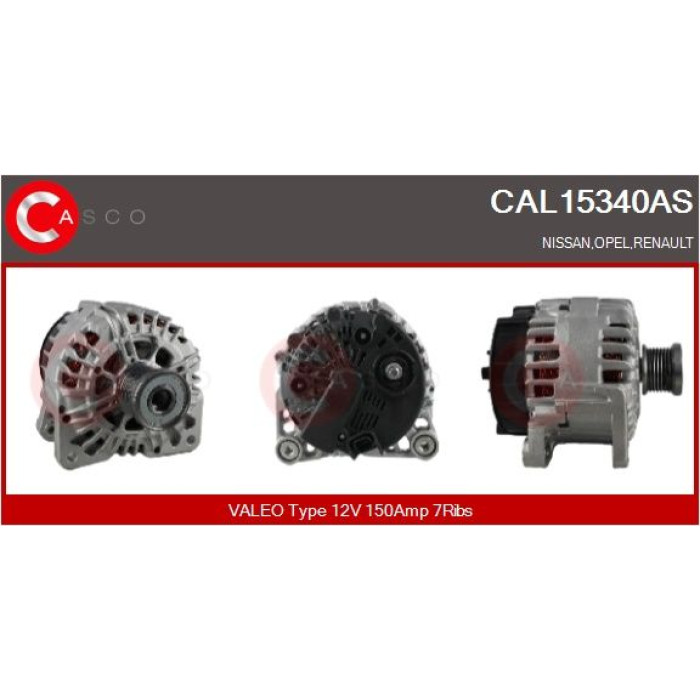 CASCO Generator CAL15340AS CASCO Generator CAL15340AS