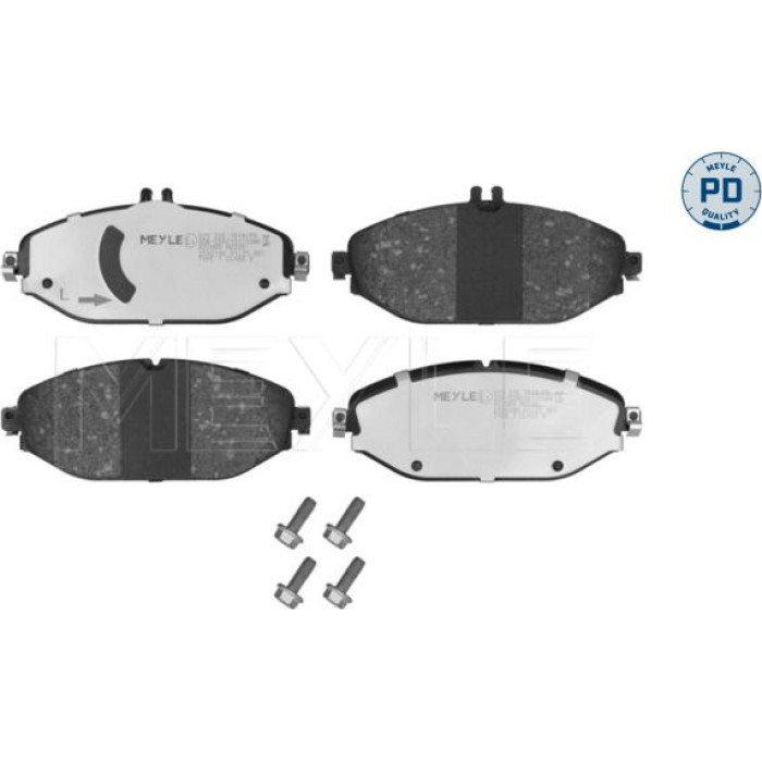 MEYLE Bremsbelagsatz Mercedes-Benz W205 2.2 Bluetec 14 025 220 7619/PD MEYLE Bremsbelagsatz Mercedes-Benz W205 2.2 Bluetec 14 025 220 7619/PD
