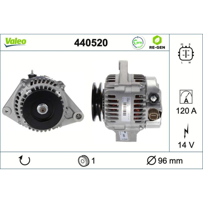 Valeo Lichtmaschine 440520