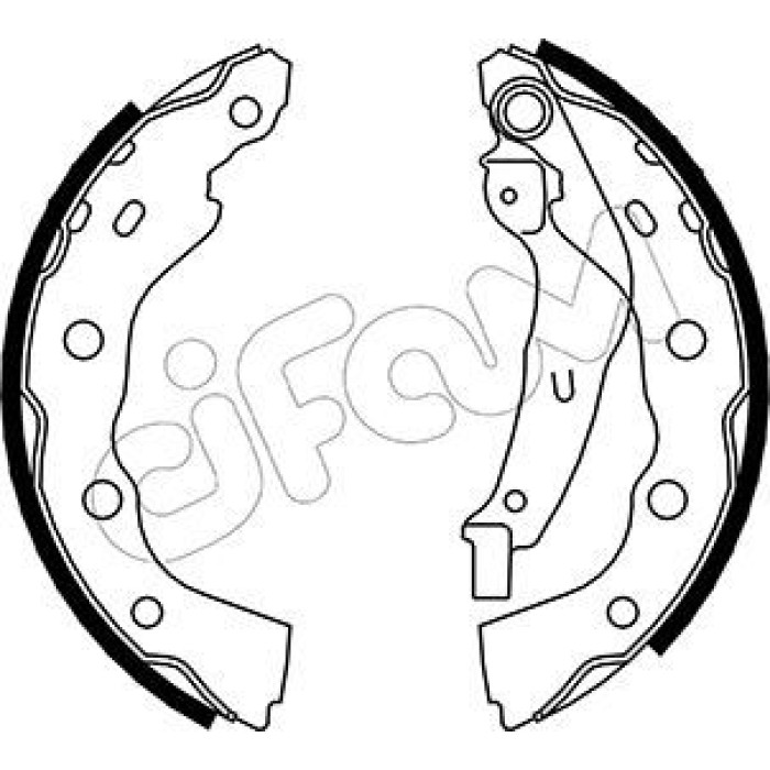 CIFAM Bremsbackensatz 153-259