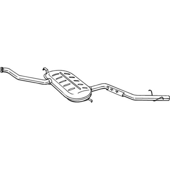 Bosal Schalldämpfer 290-517 Bosal Schalldämpfer 290-517