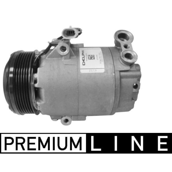 ACP 16 000P MAHLE Klimakompressor 16 000P, 12 V, CVC6, R134a – u. a. für Opel Zafira A Großraumlimousine (T98) – OE Nummer 24464152 - l