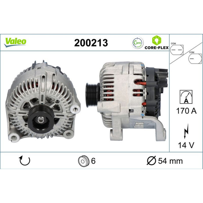 Valeo Lichtmaschine 200213 Valeo Lichtmaschine 200213